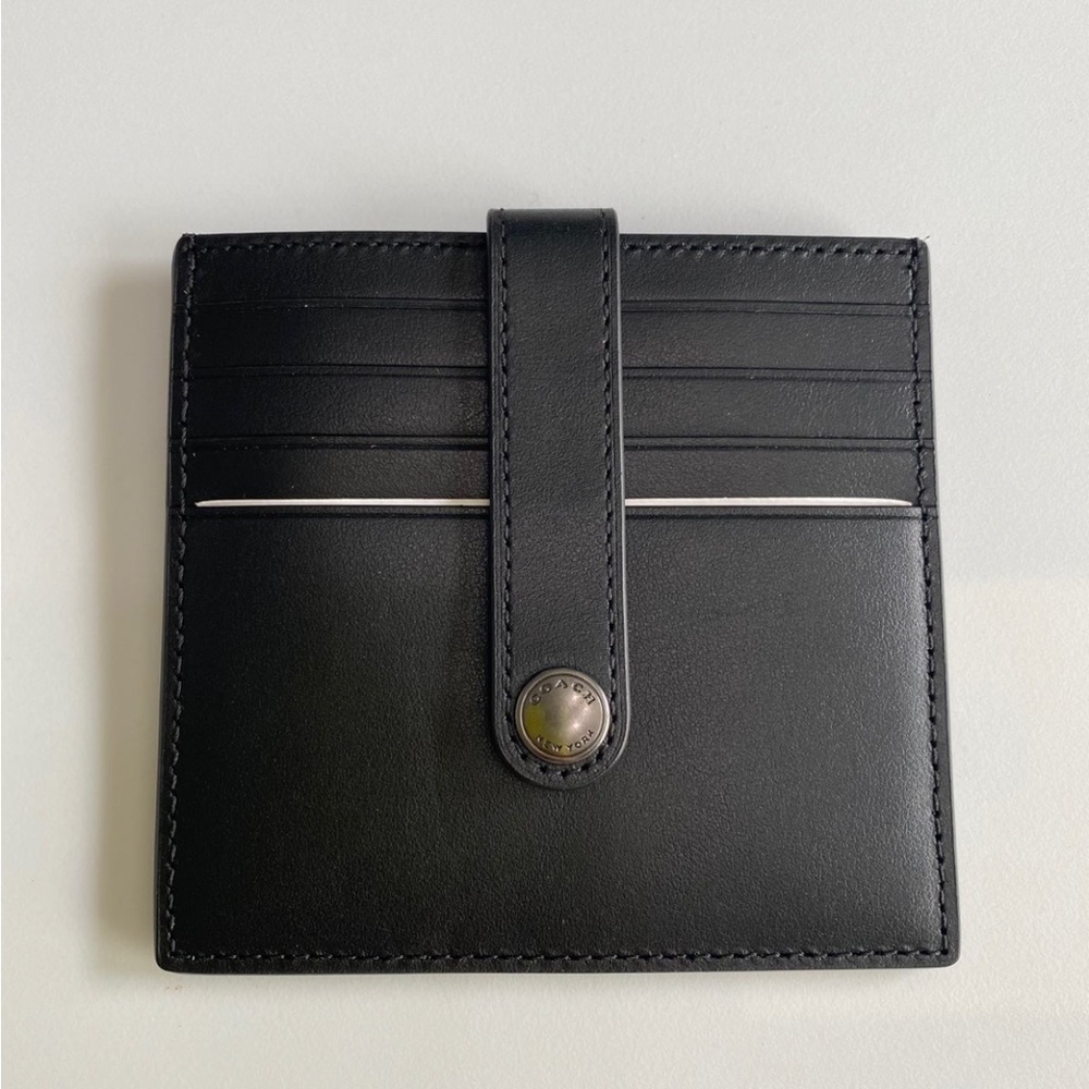 Coach heritage card wallet